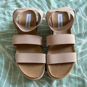 NWOT Steve Madden|Kimmie flatform sandal|Blush 8